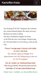 Mobile Screenshot of kartoffelkiste.de